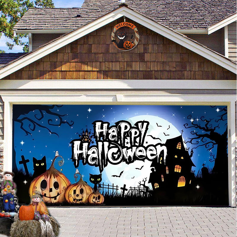 Halloween Garage Door Decoration