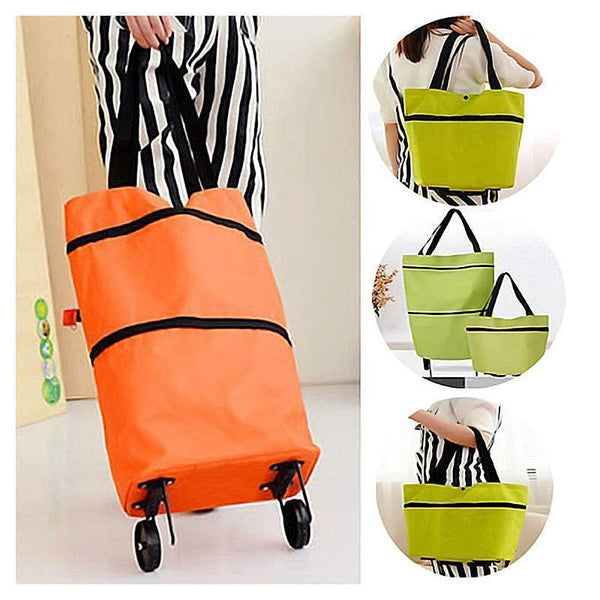 2 In 1 Foldable Eco-friendly Shopping Cart