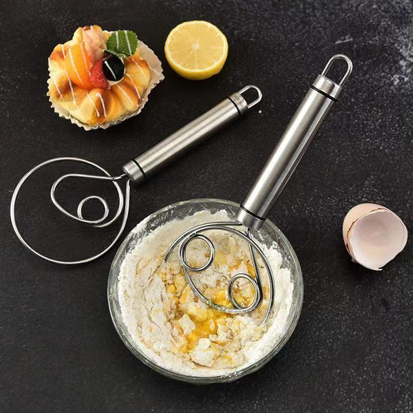 Stainless Steel Magic Dough Whisk Bread Whisk