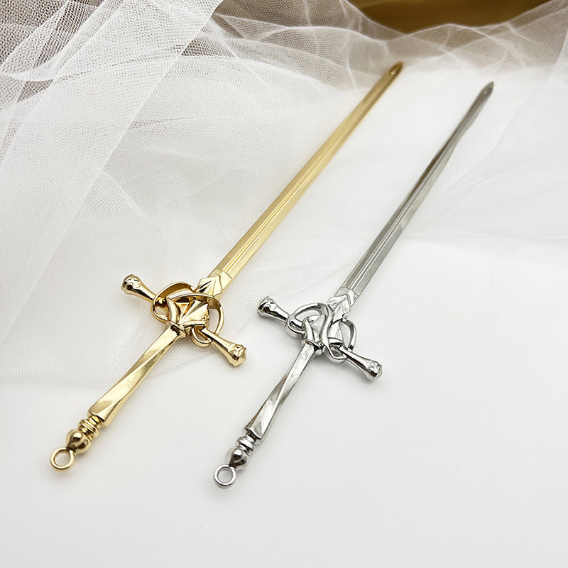 Sword Hair Pin Stick Hair Styling Accessory