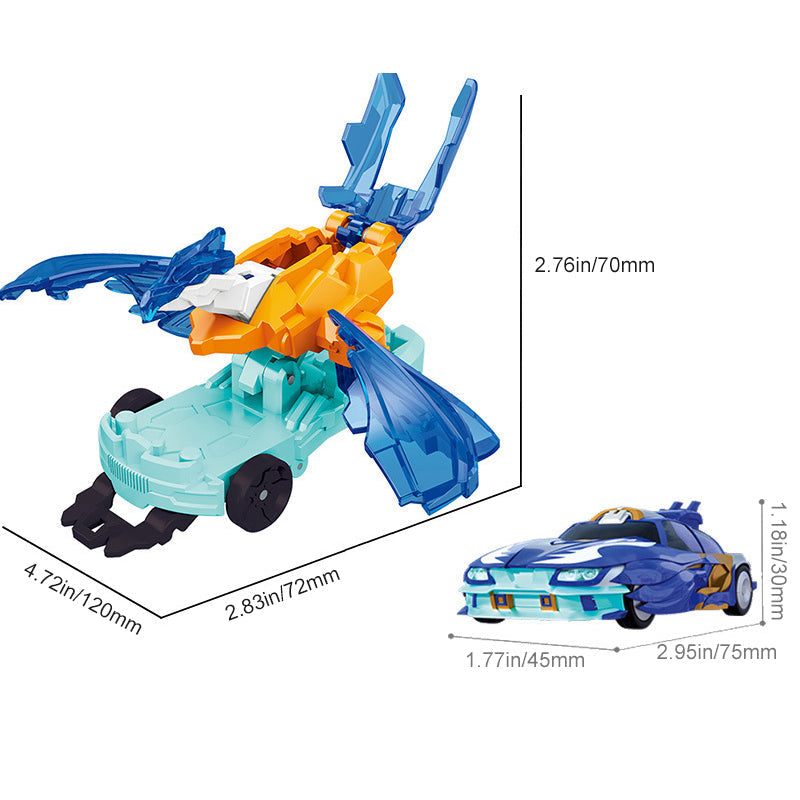 720° Flip & Morph Toy Car