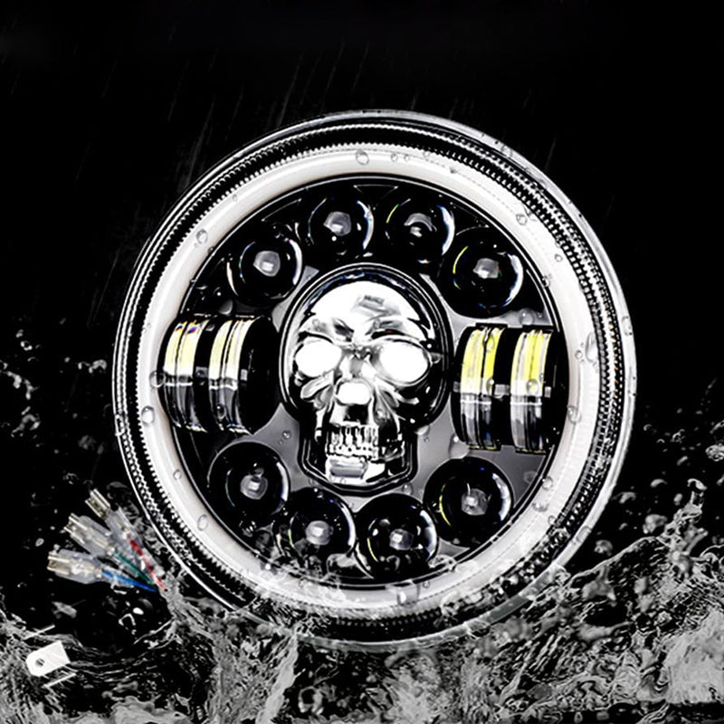 Skull LED Headlights