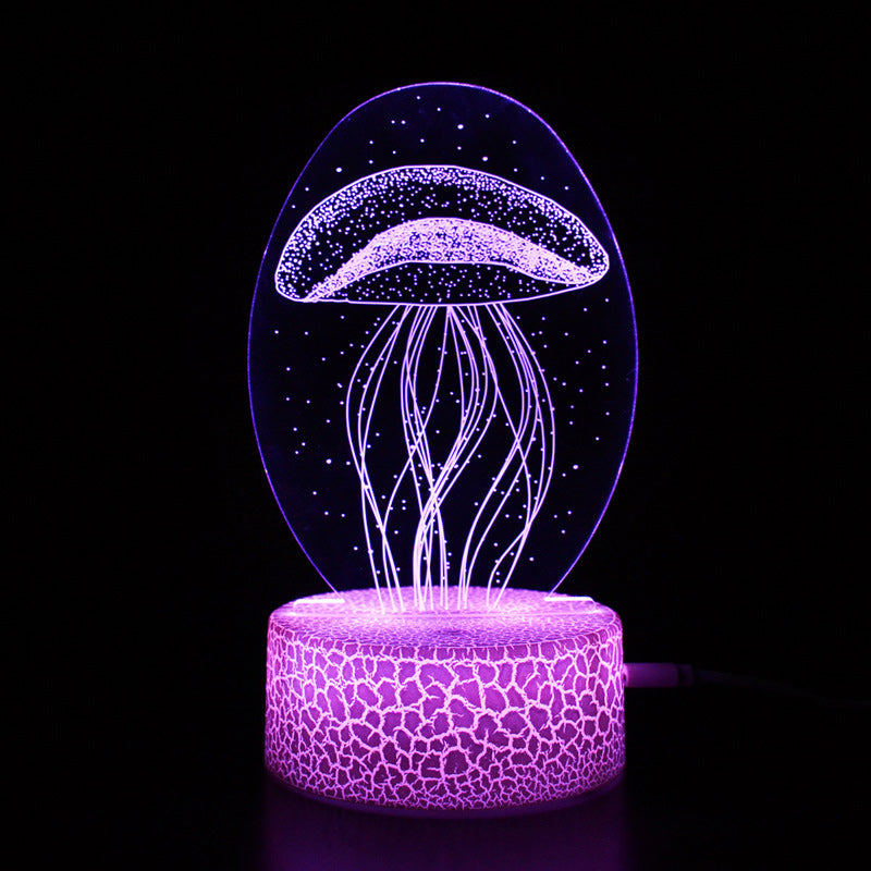 Multi-style Remote Control Color Dinosaur LED Night Light