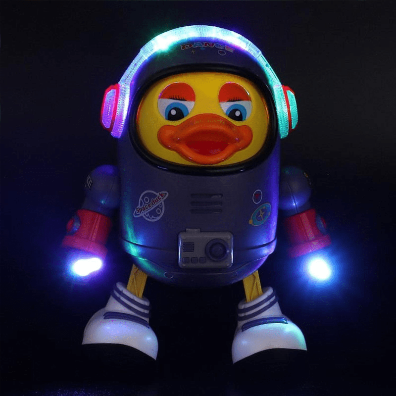 Electric Dancing Space Duck Musical Interactive Toy