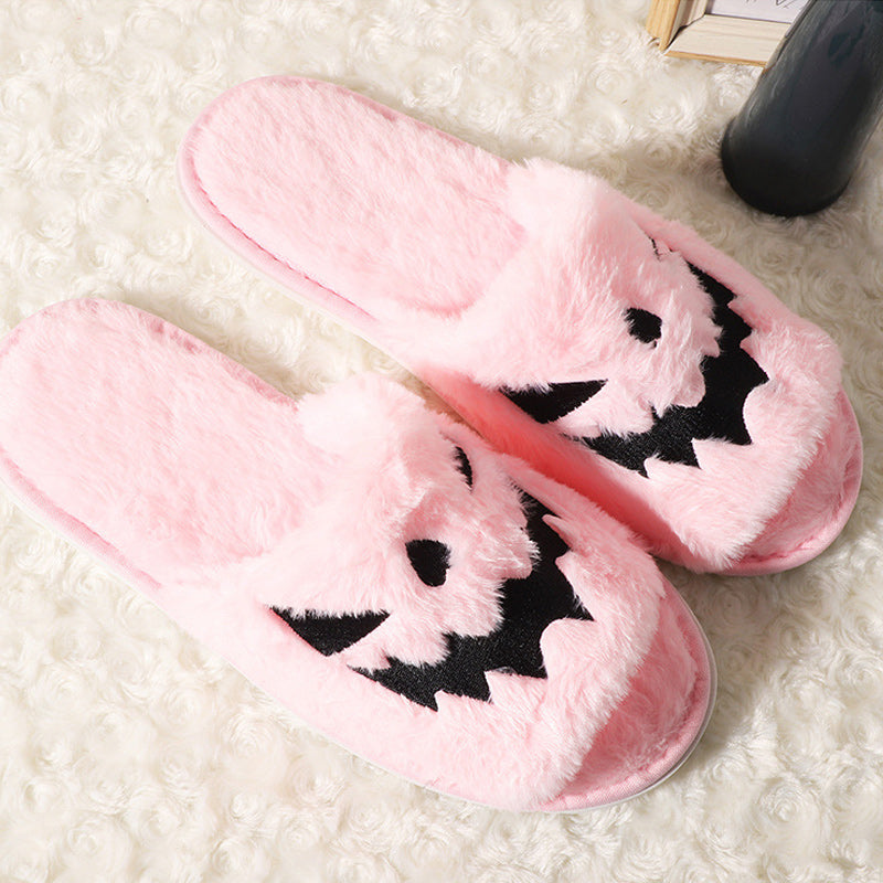 Halloween Pumpkin Lantern Slippers