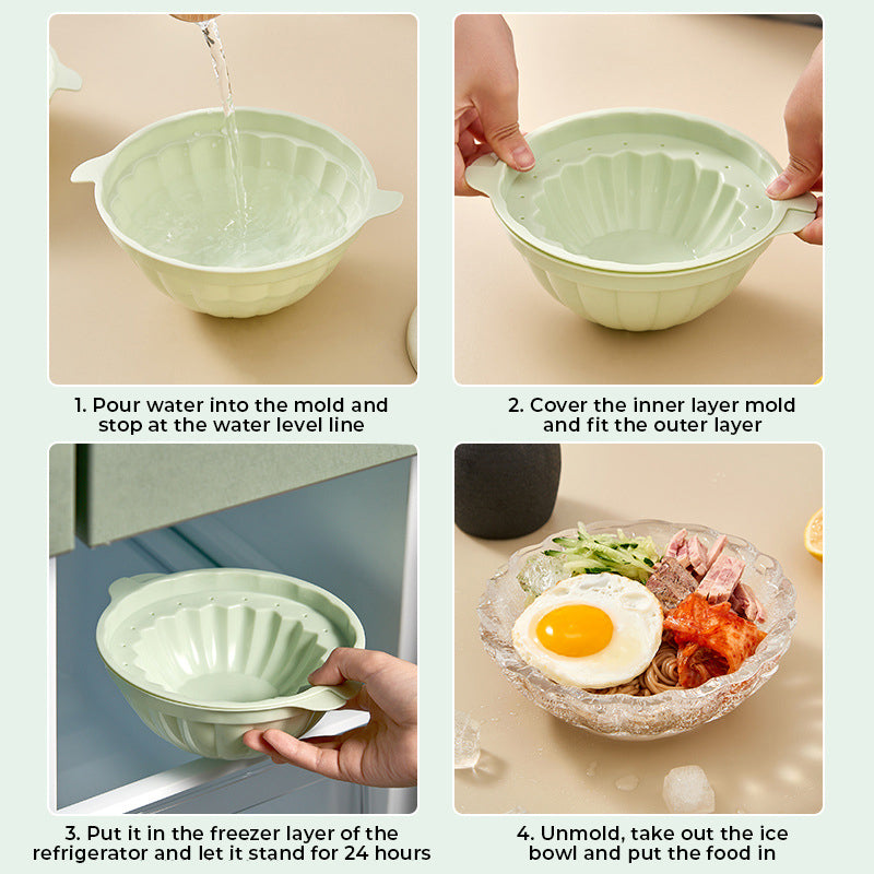 HOMEMADE ICE BOWL CONTAINERS MOLD – dimoohomeuk