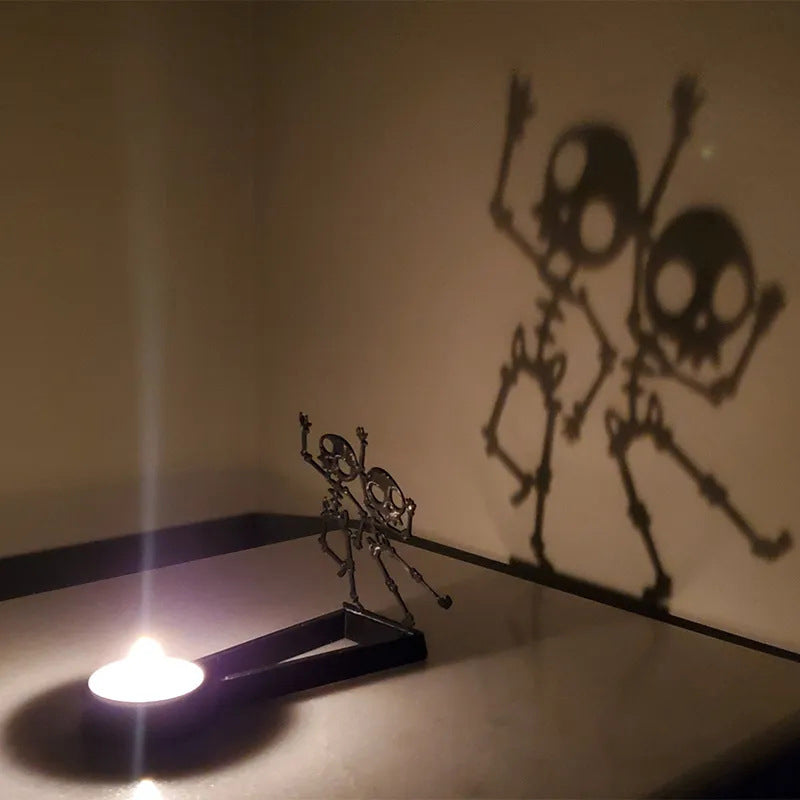 Halloween candle holder