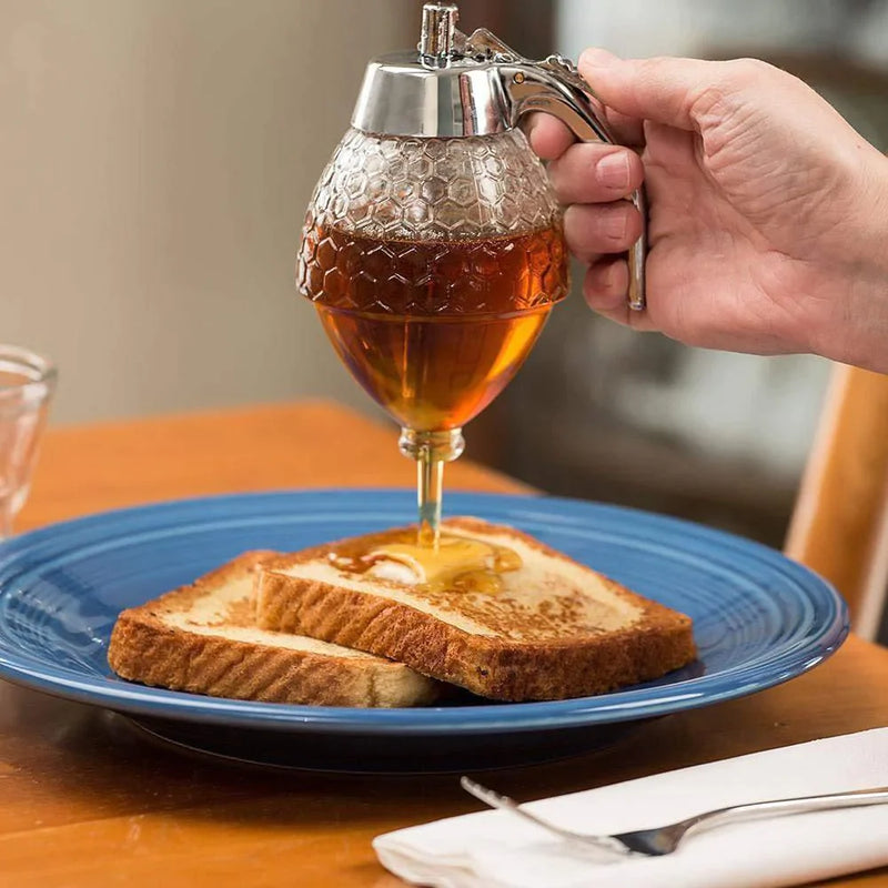 Acrylic Jam Funnel, Honey Dispenser