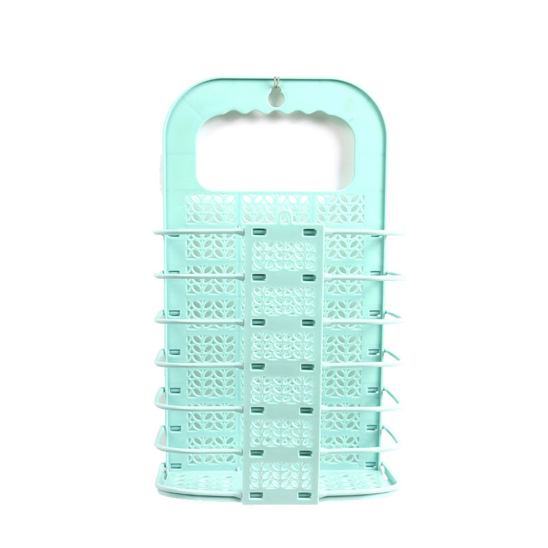 Folding Wall-mounted Non-Perforated Storage Baskets