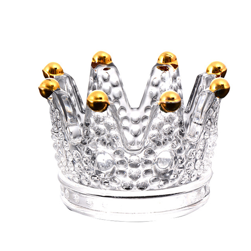 Creative Crown Candle Holder Desktop Decoration