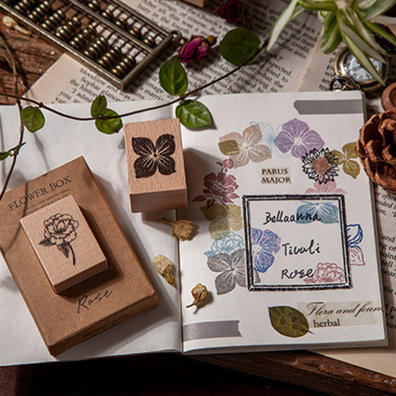 Small Flower Box Seal