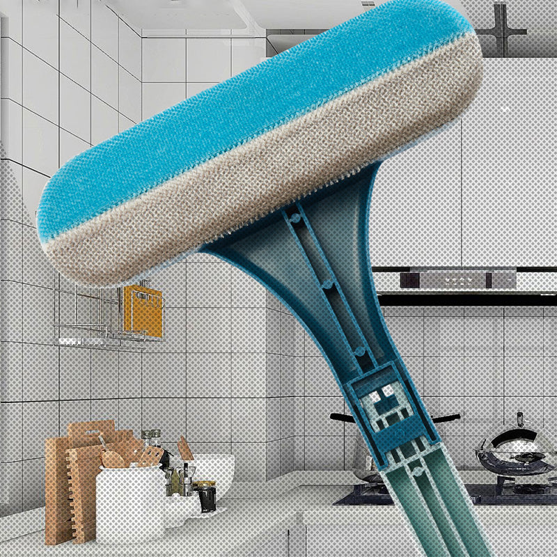 Window Cleaning Tool with Dual-head