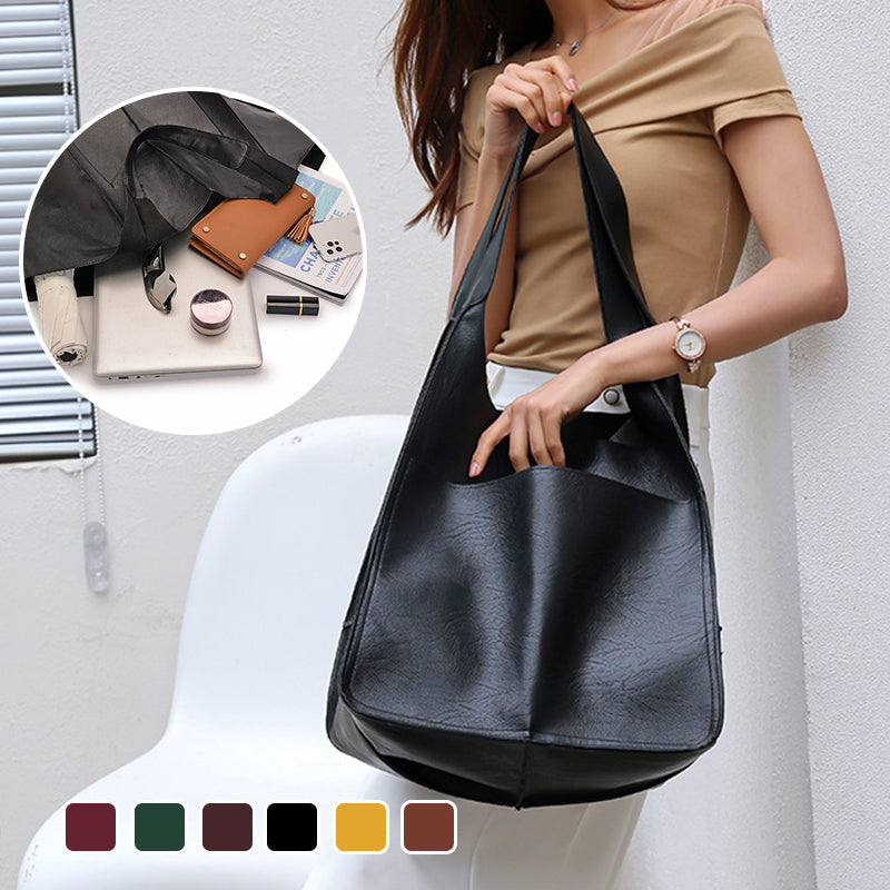 Women's Oversized Leather Tote