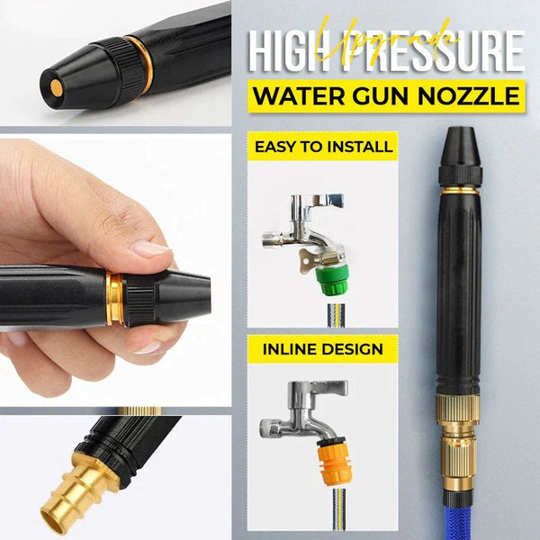 Adjustable Metal Nozzle Garden Hose Sprinkler