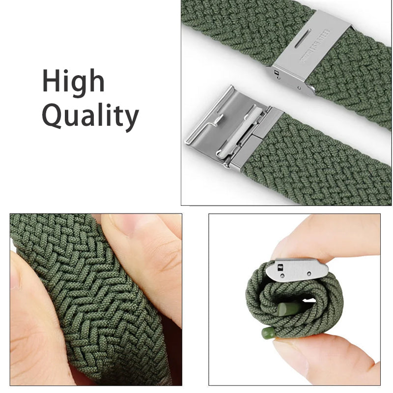 Braided Nylon Strap for Watch