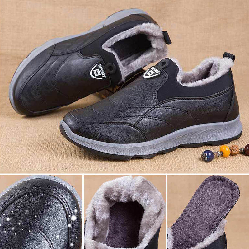 Men's Winter Waterproof Leather Boots