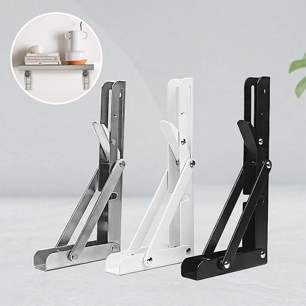 Foldable Triangular Partition Bracket