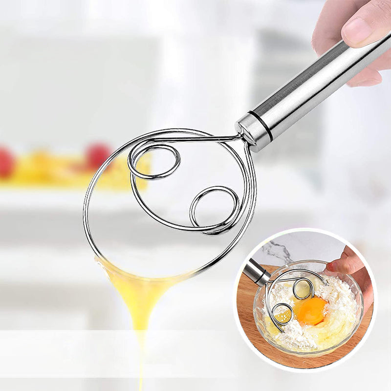 Stainless Steel Magic Dough Whisk Bread Whisk