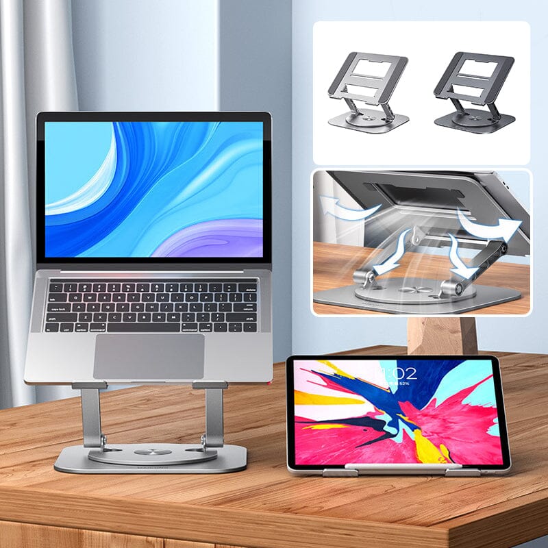 Laptop Stand Aluminum Alloy 360 Degree Rotating Bracket