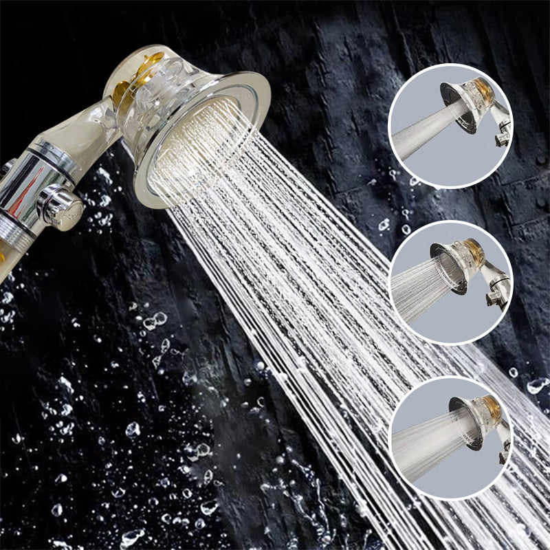 Supercharged Double Cyclone Shower