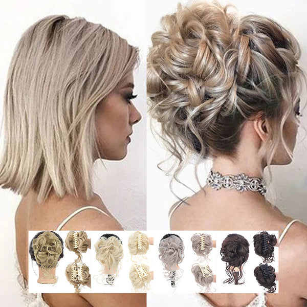 Messy Bun Hairpiece Ponytail Clip