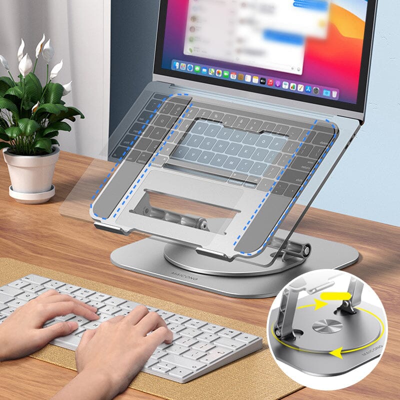 Laptop Stand Aluminum Alloy 360 Degree Rotating Bracket