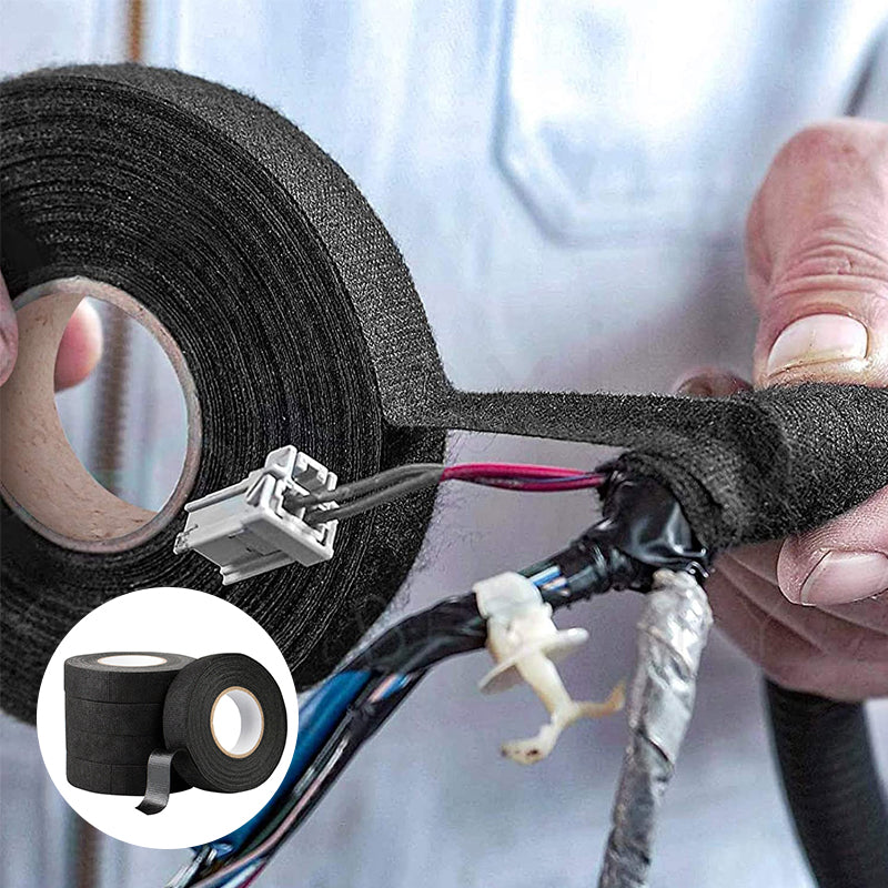 Wear-resistant fleece harness tape