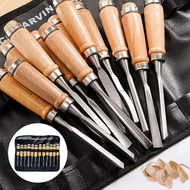 Flat Shovel Wood Chisel Sets