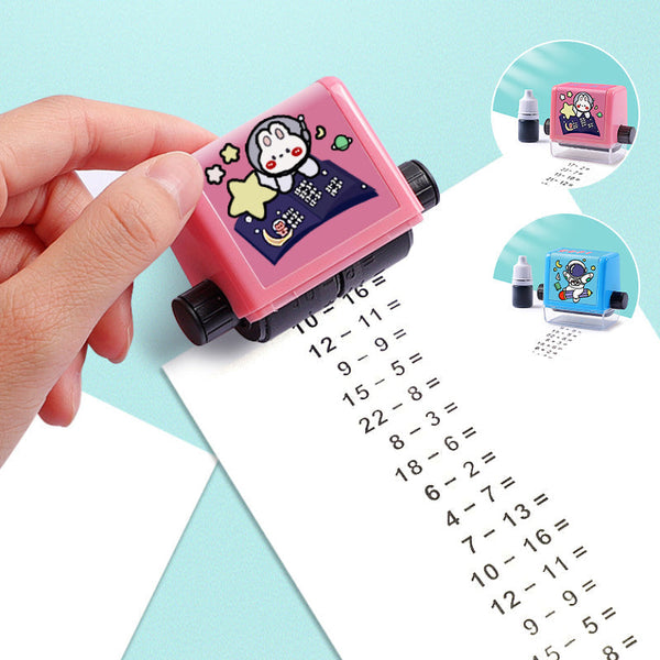 Reusable Roller Digital Teaching Stamp for Preschool Kindergarten Homeschool Supplies