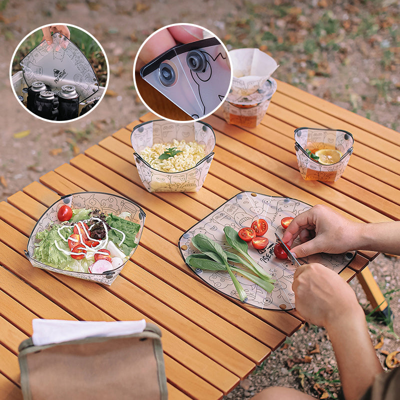 Outdoor Foldable Tableware