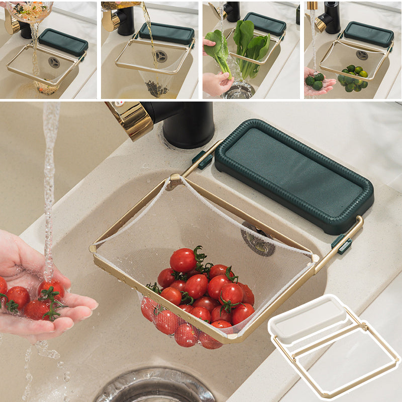 Kitchen Residue Filter Screen Holder Sink Corner Drain Strainer