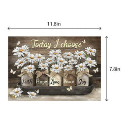 Floral Decorative Painting Core Canvas