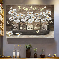 Floral Decorative Painting Core Canvas