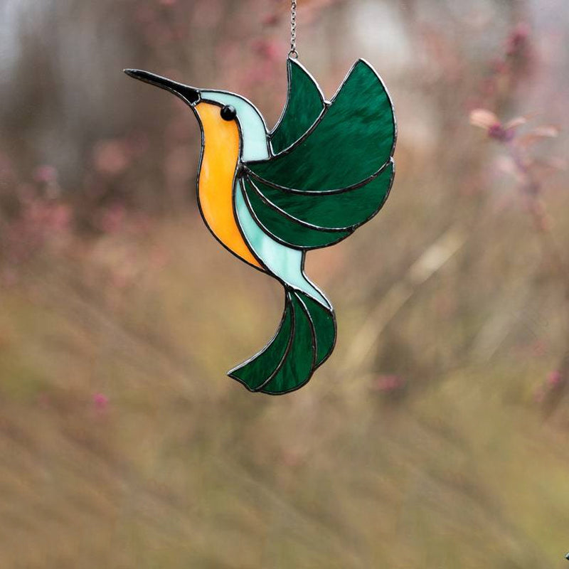 Hummingbird Acrylic Pendant
