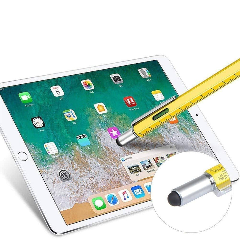 6 in 1 Multi-functional Stylus ballpoint Pen