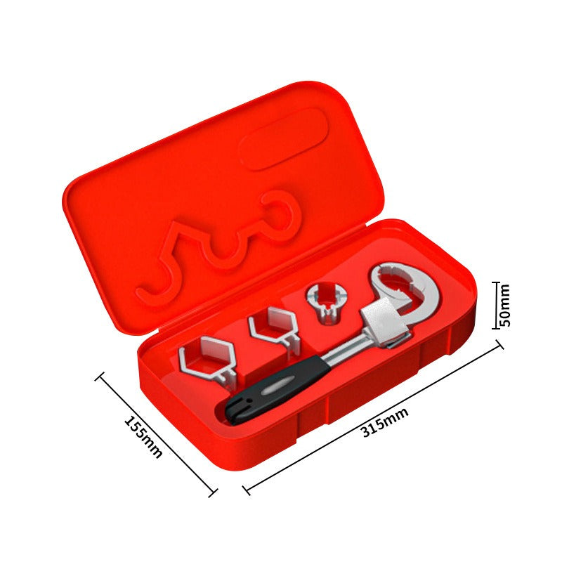 Multifunctional Bathroom Wrench Set