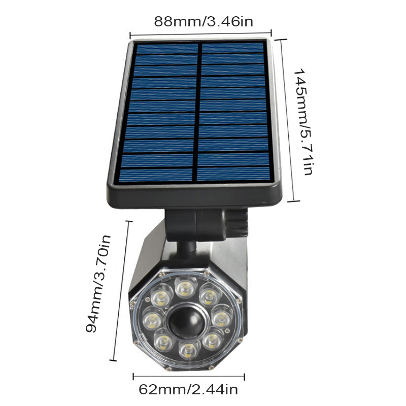 Solar Infrared Induction Garden Light