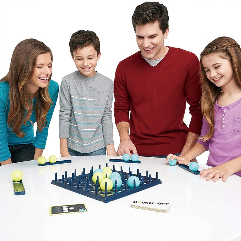 Bounce-Off Party Game - Funny Jumping Ball Tabletop Game