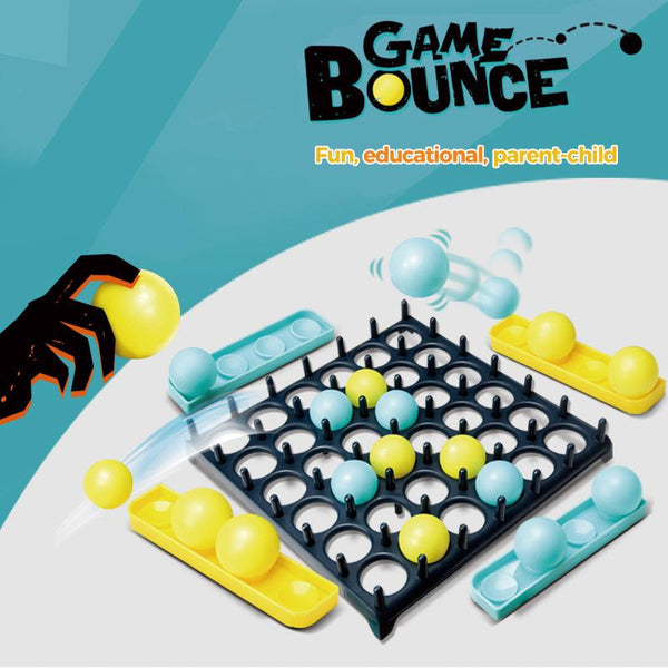 Bounce-Off Party Game - Funny Jumping Ball Tabletop Game