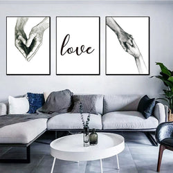 Wall Art Canvas Print Poster Drawing Decor