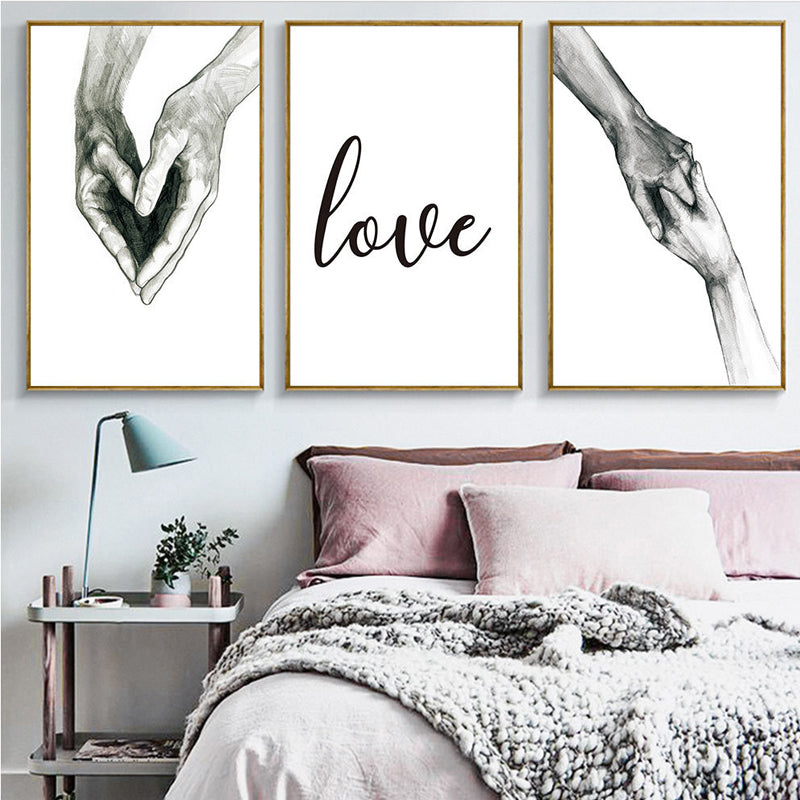 Wall Art Canvas Print Poster Drawing Decor