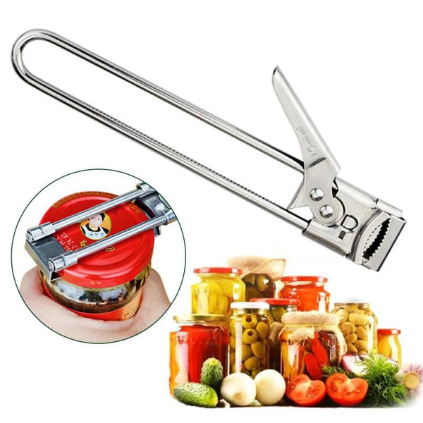 Adjustable Multifunctional Stainless Steel Can Opener