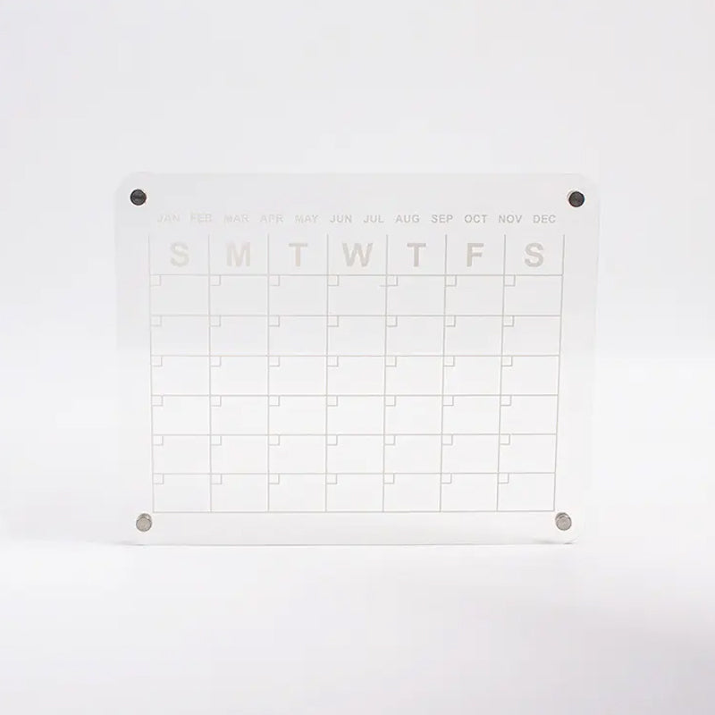 Magnetic Acrylic Calendar Board