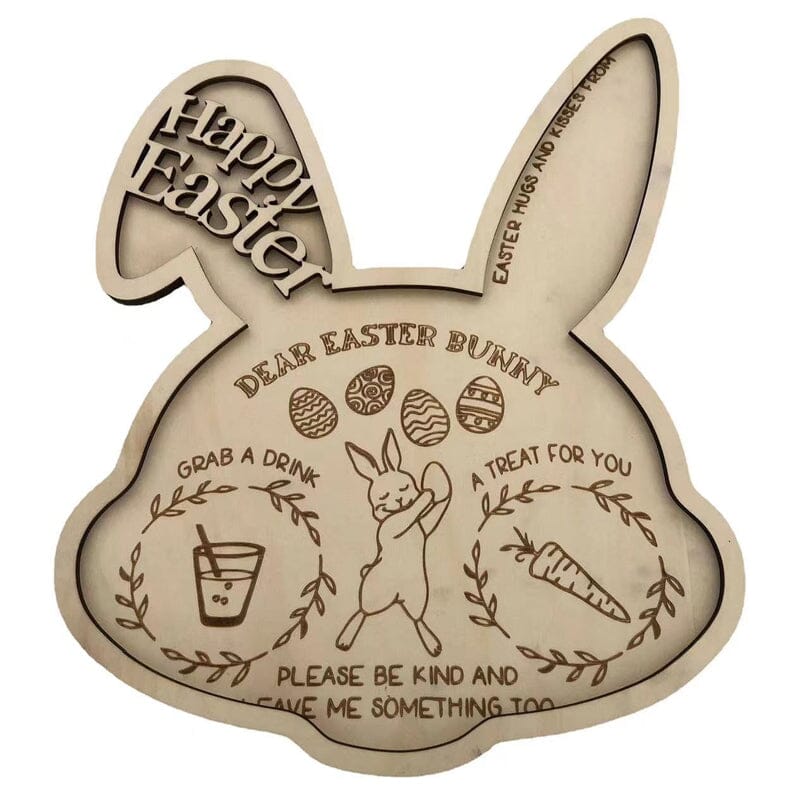 Easter Bunny Treats Tray