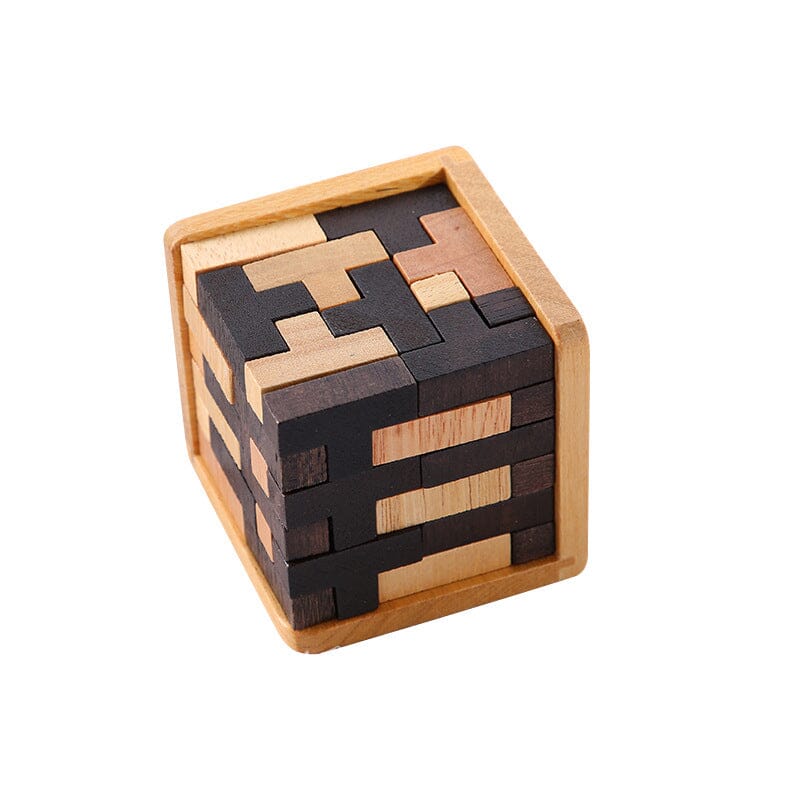 🧩Wooden Intelligence Toy Brain Teaser Game 54 pcs