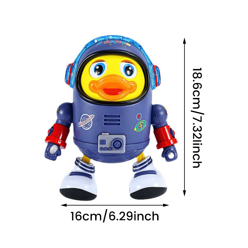 Electric Dancing Space Duck Musical Interactive Toy