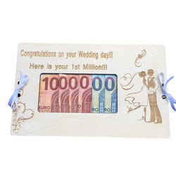 Wooden Money Gift Box