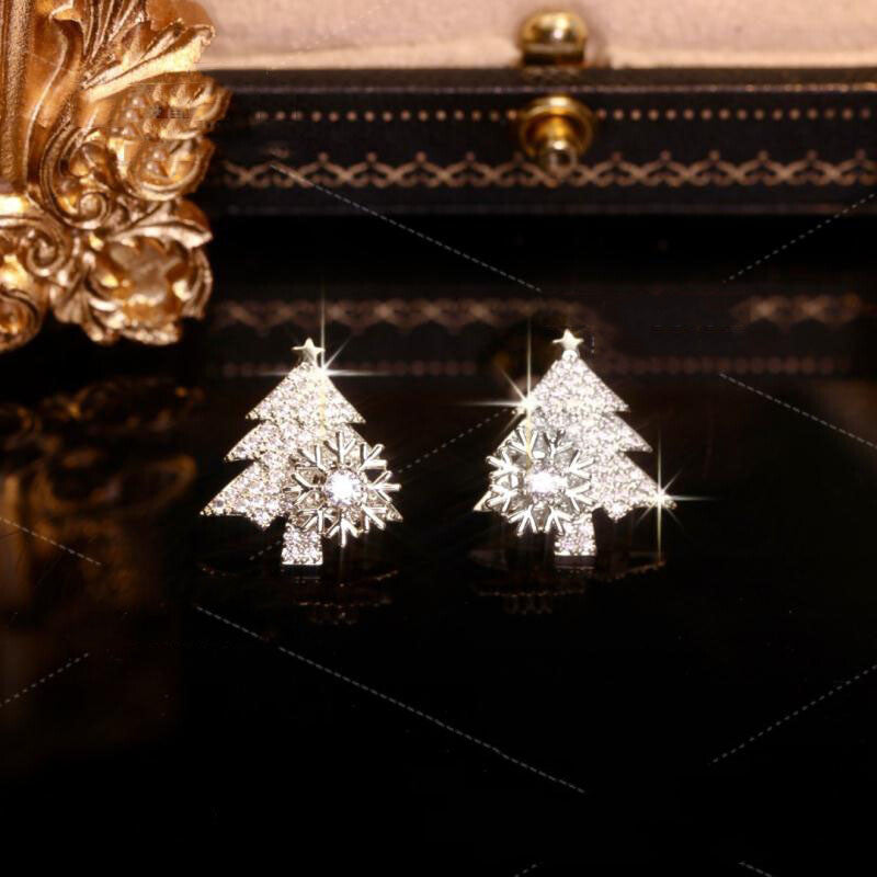 🎄Rotatable Christmas Tree Earrings