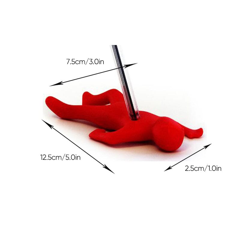 Dead Man Novelty Silicone Holder for Pens & Pencils