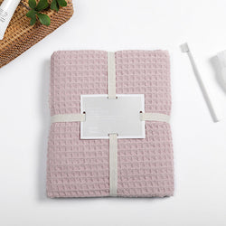 Super Absorbent Breathable Antibacterial Waffle Bath Towel